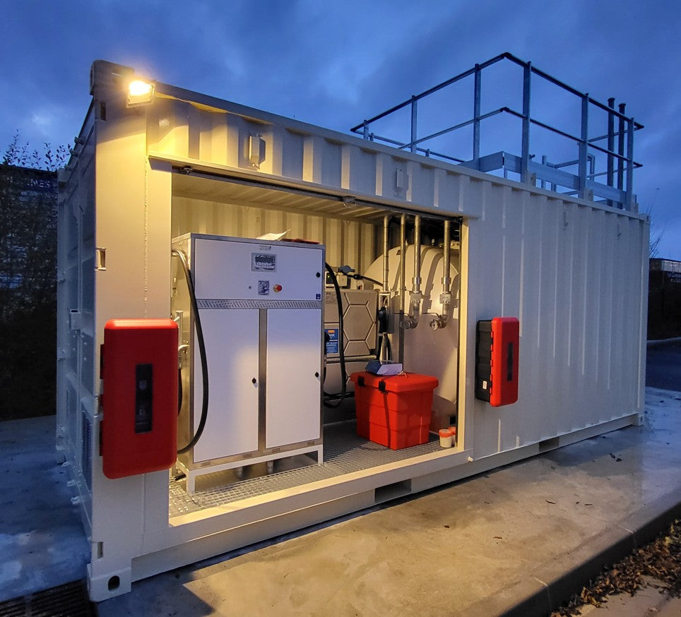 Cuves en container